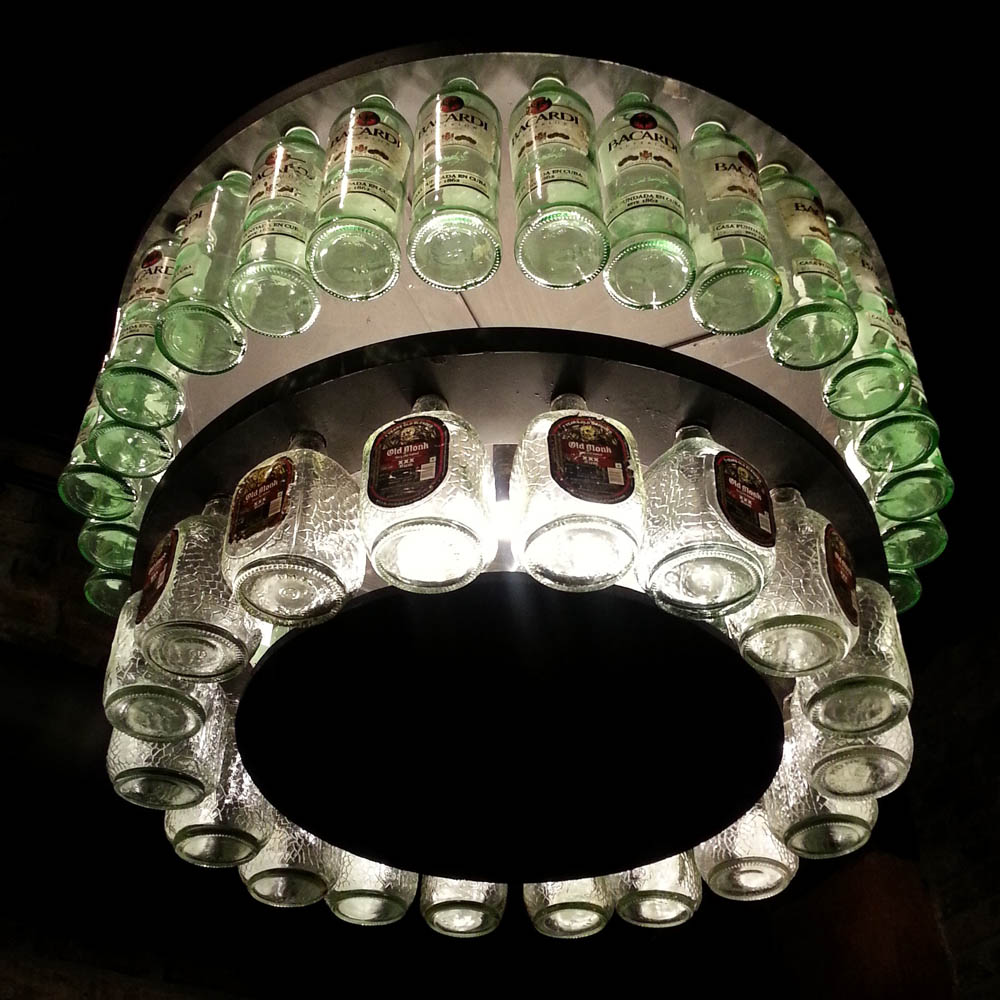 Rum Chandelier