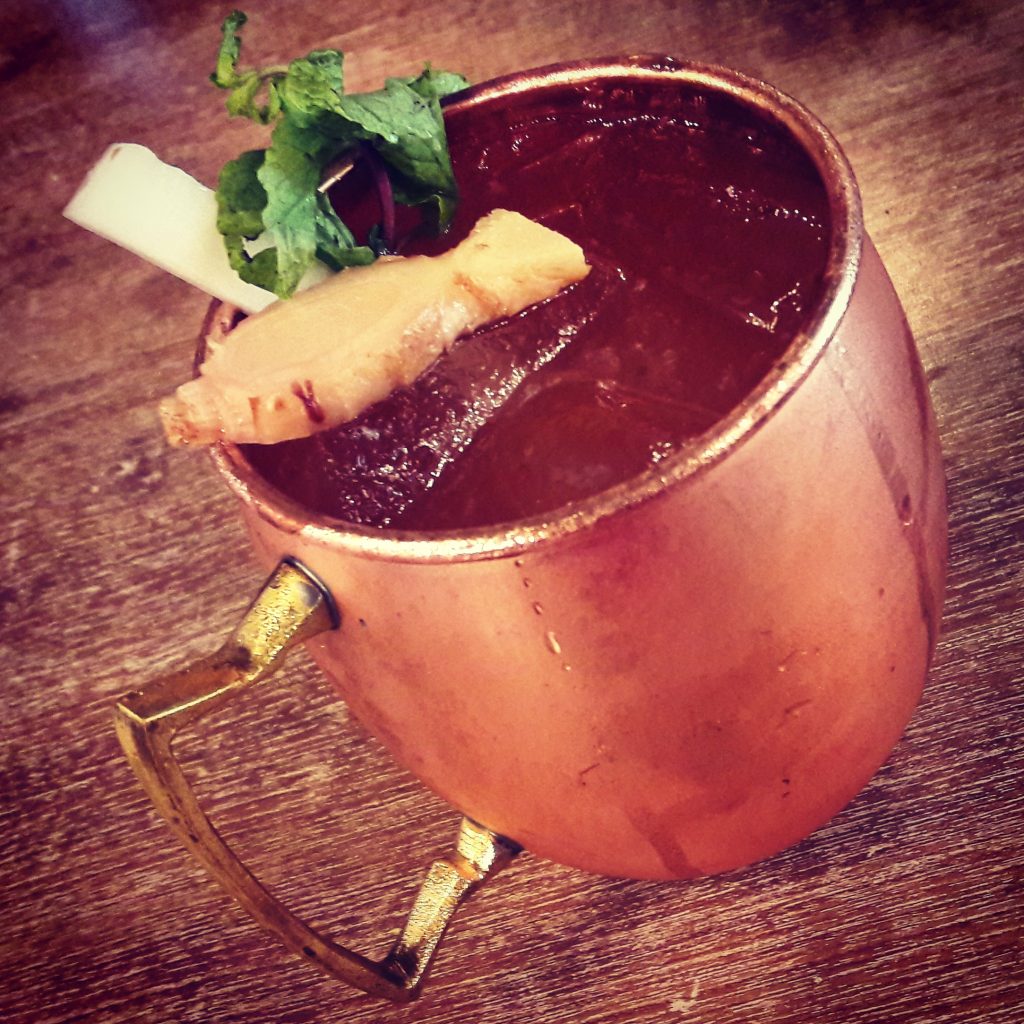 Quite a kick! The Korner House Mule